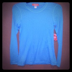 Women's long sleeved workout top NWT